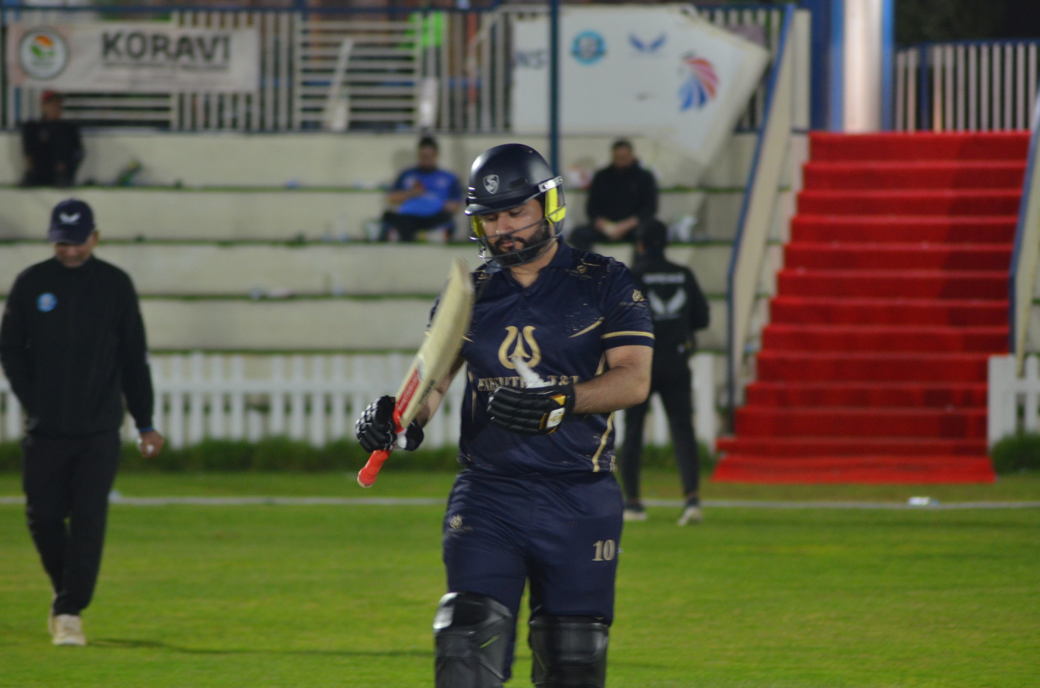 Young cricketer training at Vittoria Cricket Academy