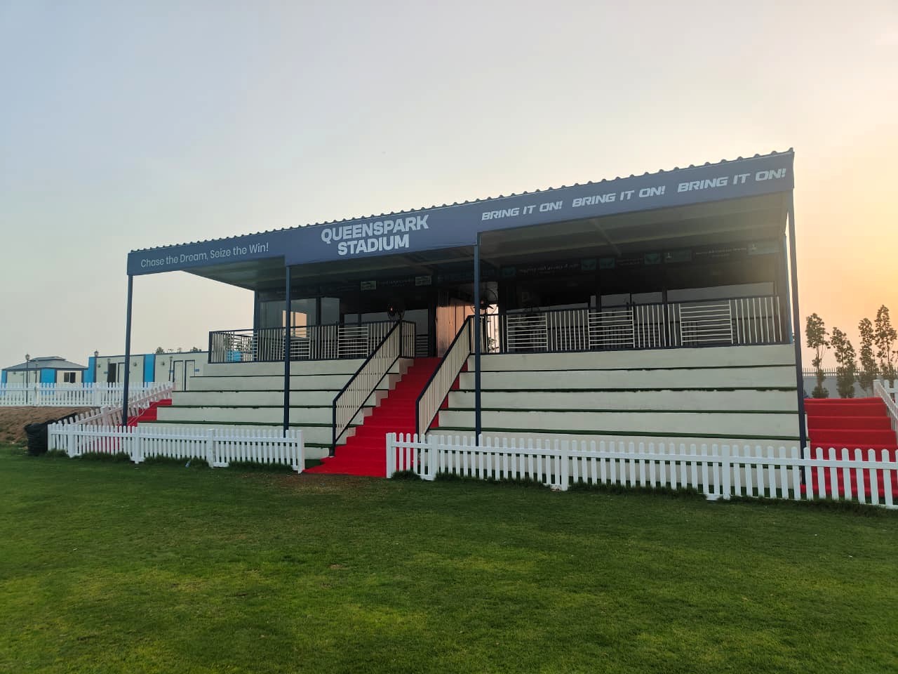 Queens Land home ground — a professional cricket training environment
